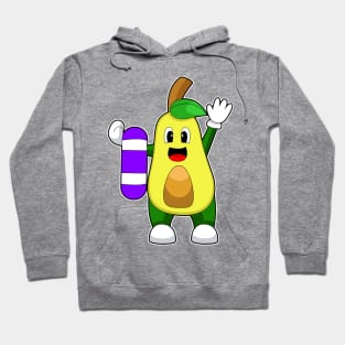 Avocado Swimming Swimboard Hoodie